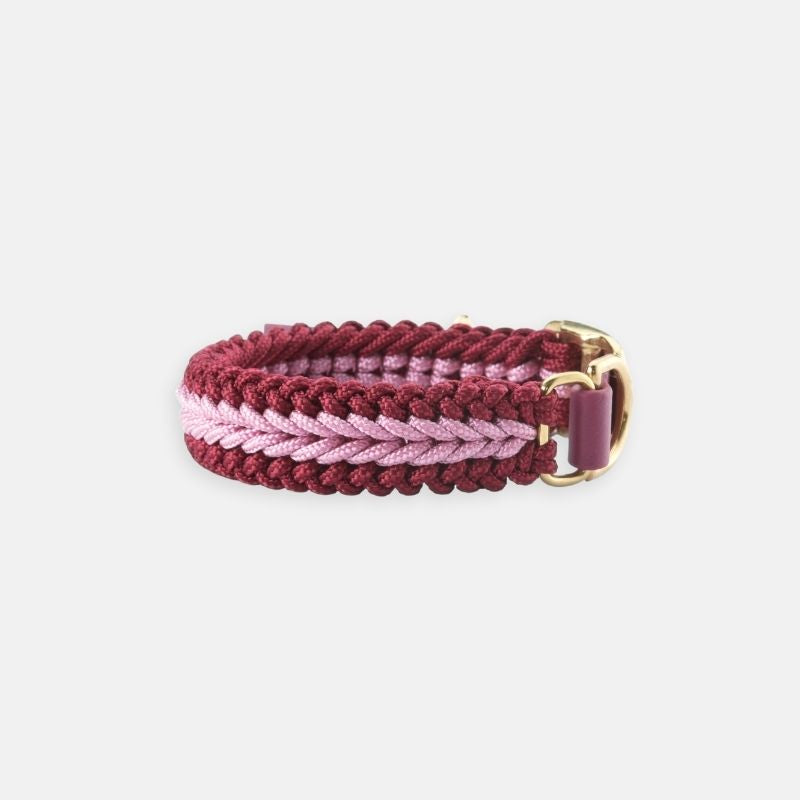 Burgundy Rose Collar - Catalina