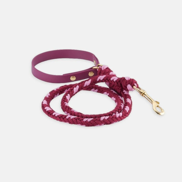 Burgundy Rose Leash - Catalina