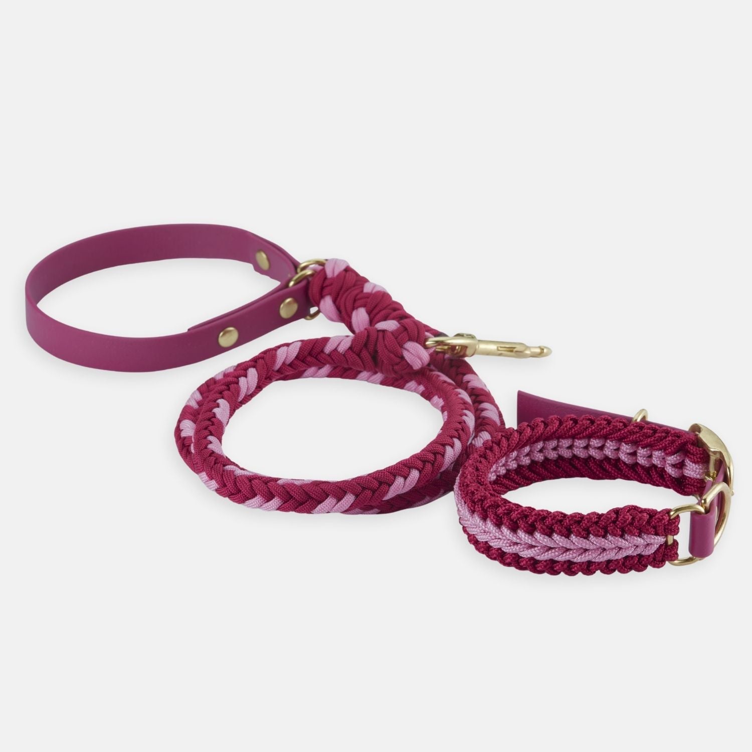 Burgundy Rose Leash - Catalina