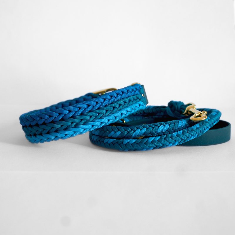 Lucia Blue Jade Leash