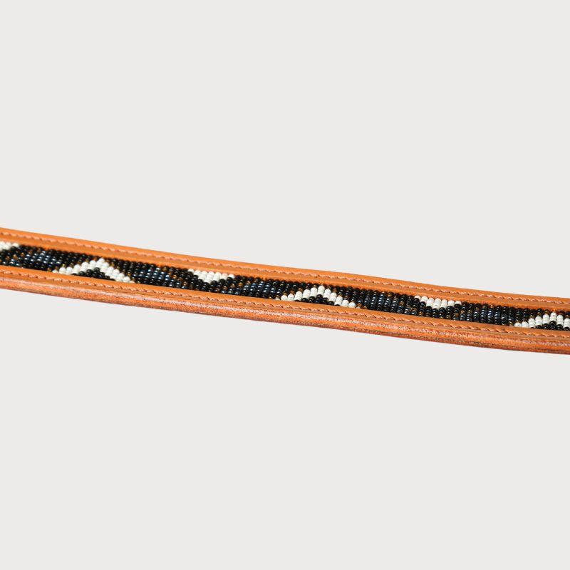 Sierra Leather Leash - Noir