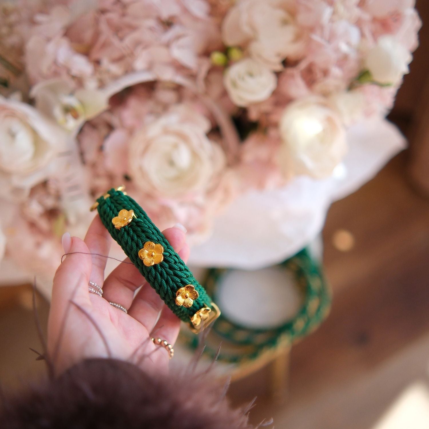 Flor Topaz Green Collar