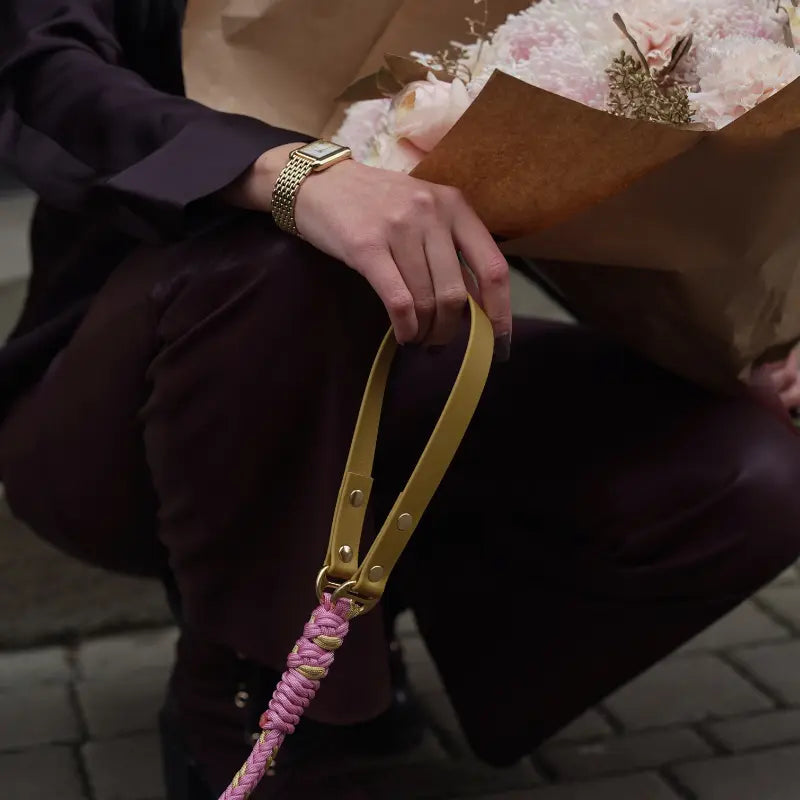 Flor Blush Pink Leash