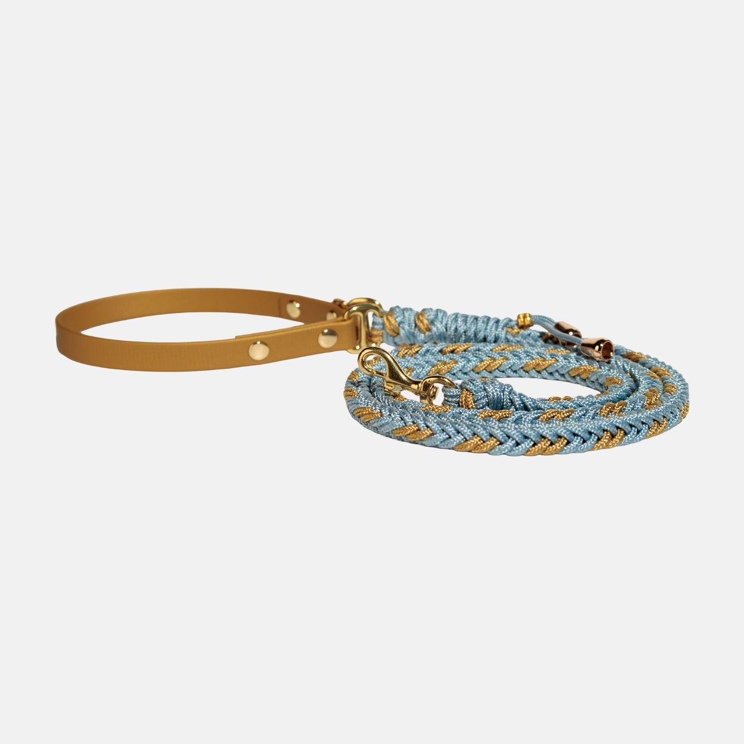 Flor Blue Grey Leash
