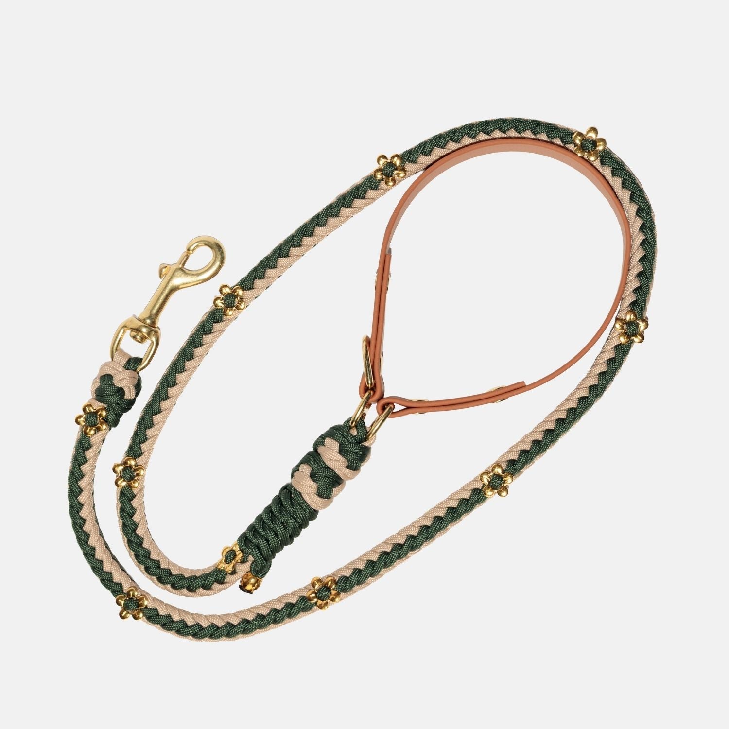 Rosalia Dark Green Leash