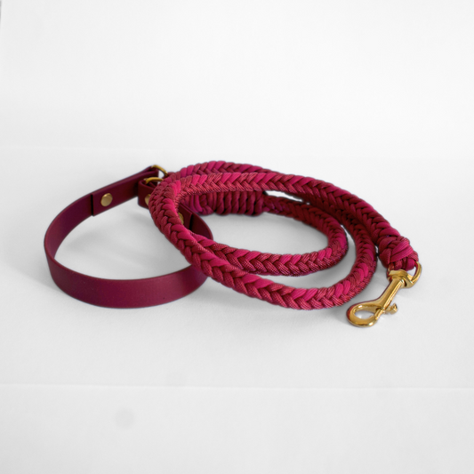 Lucia Ruby Red Leash