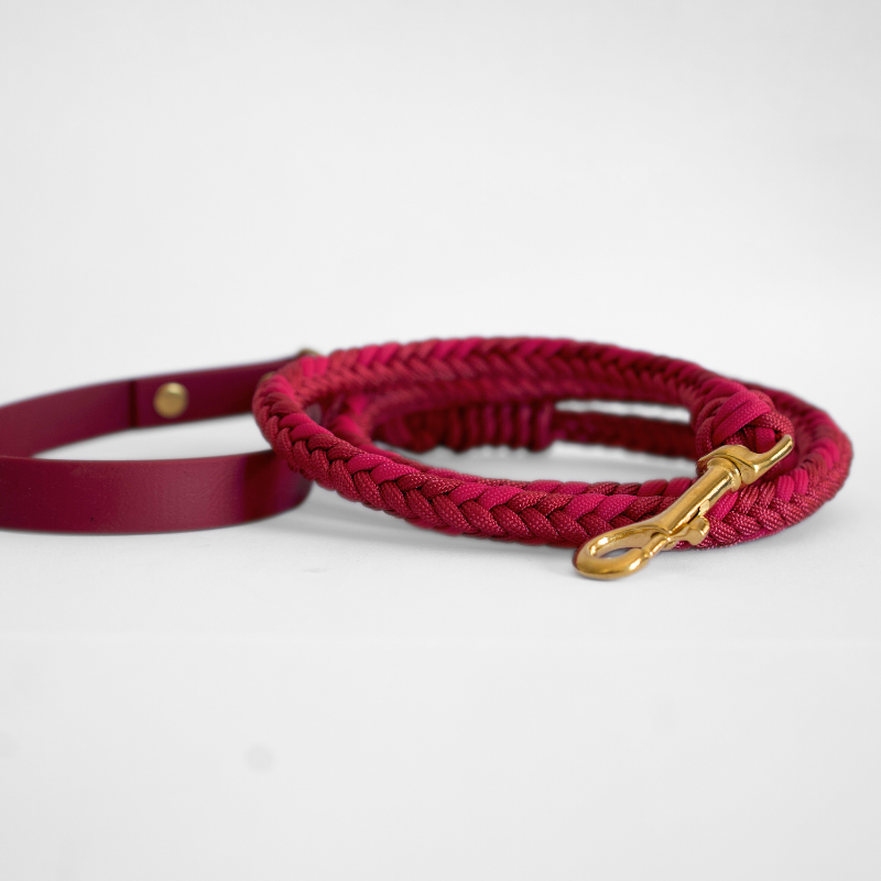 Lucia Ruby Red Leash