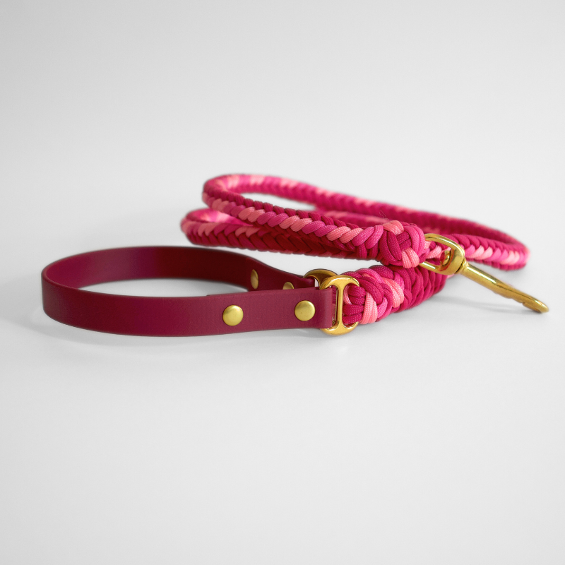 XS Esmeralda Rose Leash