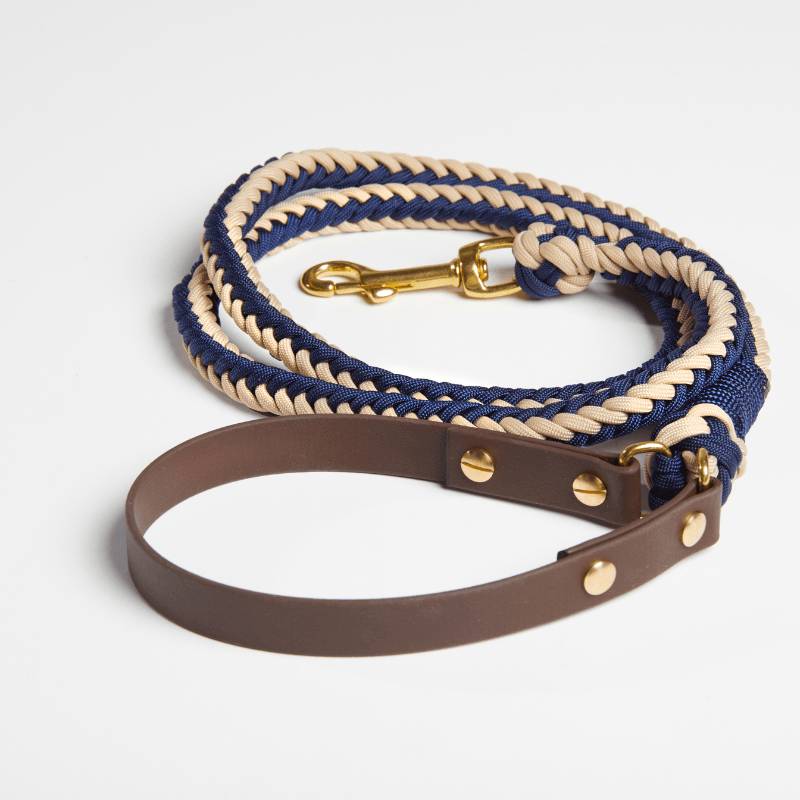 Navy Blue Leash - Catalina