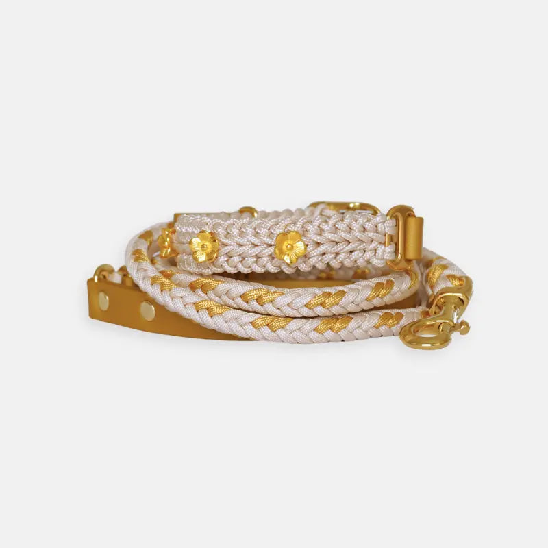 Flor Cream Leash